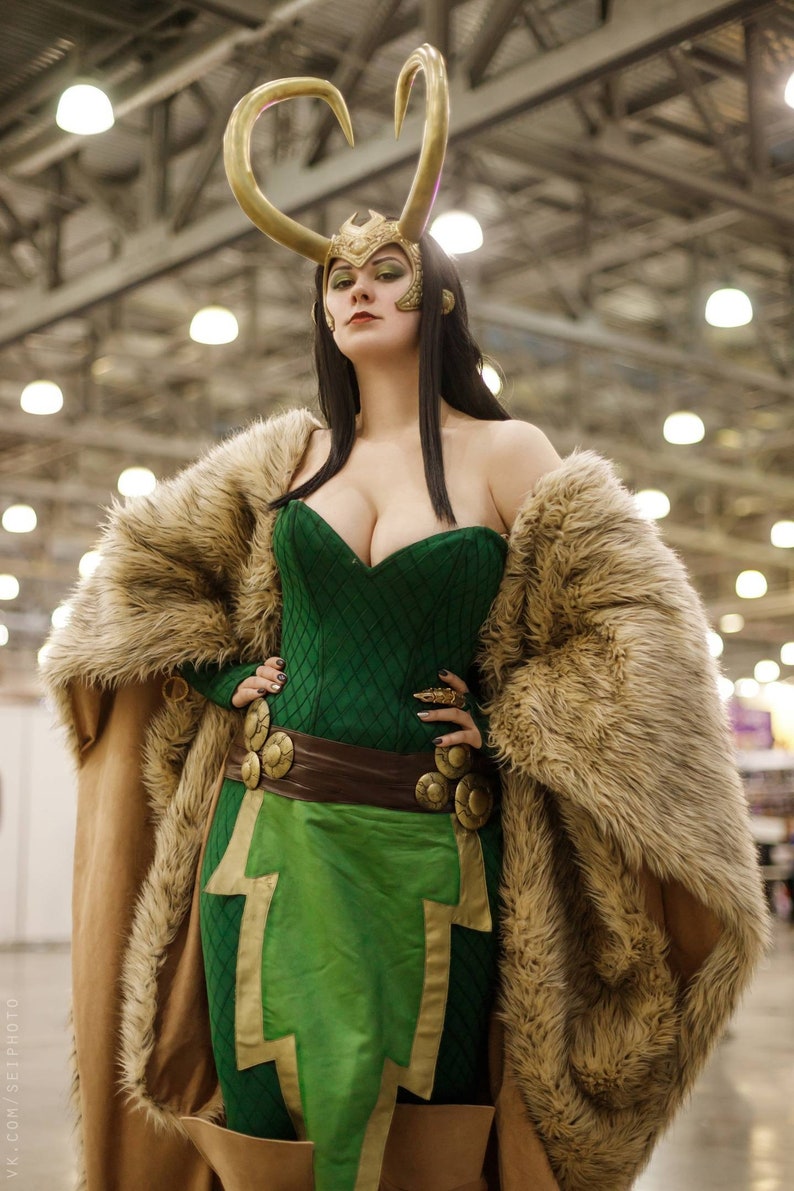 Lady Loki cosplay costume Marvel | Etsy