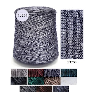 Bobbin yarn Gazzal Rock &#39;N&#39; Roll, merino wool glitter yarn, extra soft yarn, shiny yarn, hand knitting yarn, sport weight New Year yarn