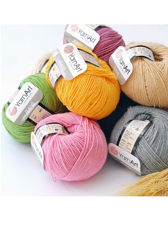 Amigurumi Cotton Yarn Yarnart Jeans Baby Cotton Yarn Yarn Etsy Australia