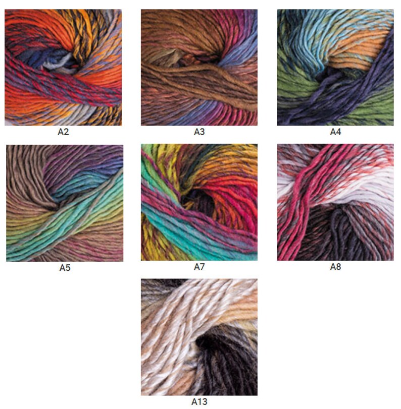 Wool Acrylic Yarn Soft Blend Yarn Yarnart Harmony Gradient Etsy