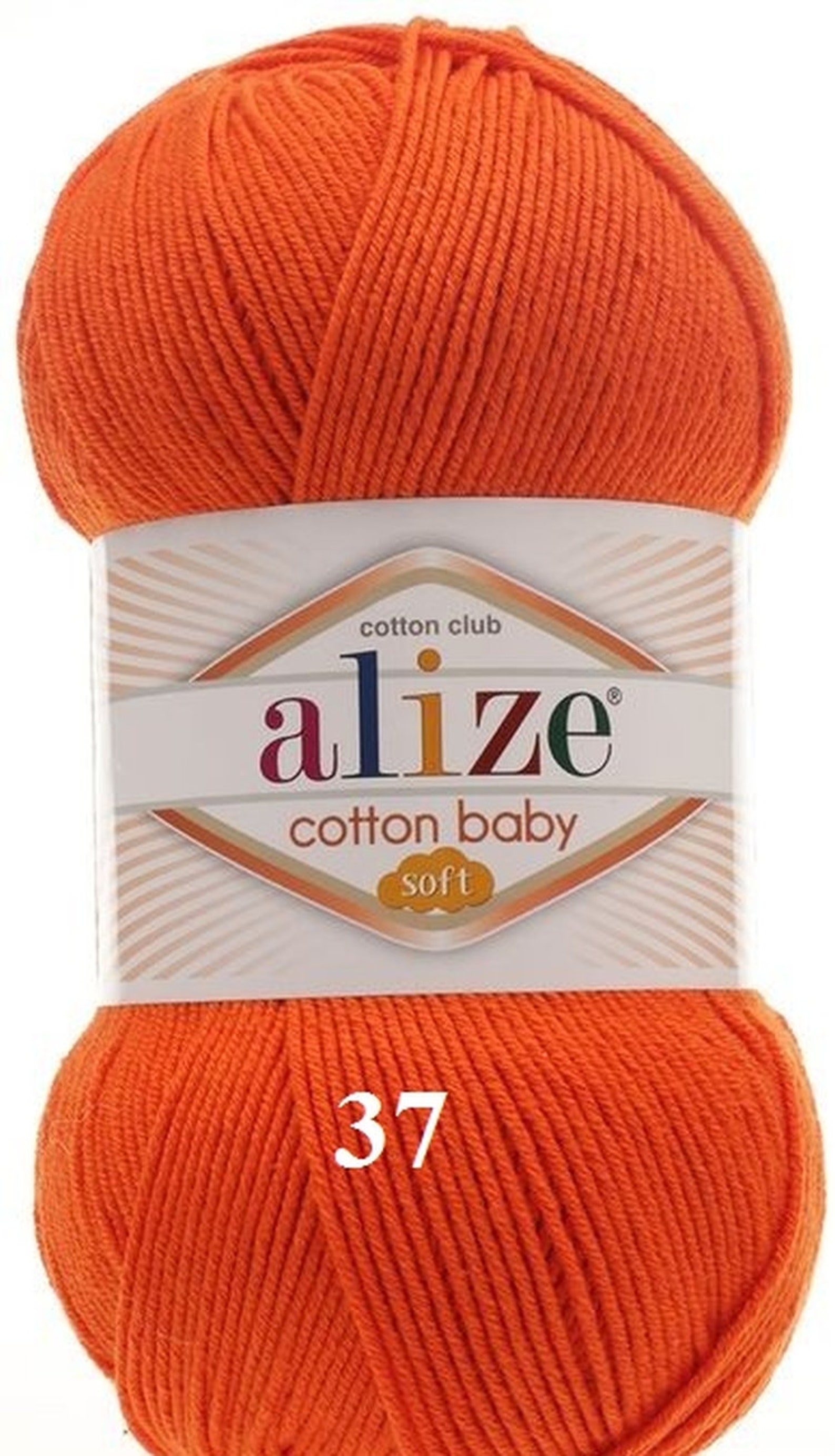 Baby cotton yarn Alize Cotton Baby Soft yarn blend cotton yarn Etsy