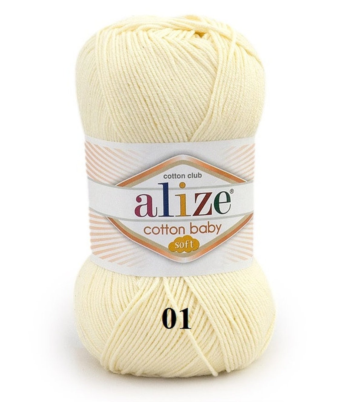 Baby cotton yarn Alize Cotton Baby Soft yarn blend cotton yarn Etsy