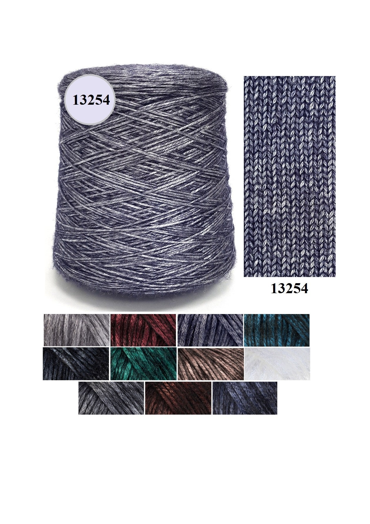 Bobbin Yarn Gazzal Rock 'N' Roll, Merino Wool Glitter Yarn
