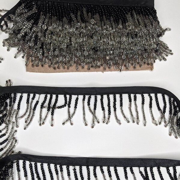 Beaded Fringe Trim Etsy