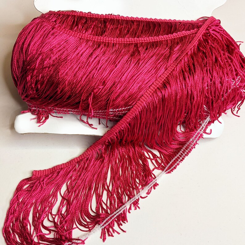 Rayon Fringe by the yard 8 different colors Etsy