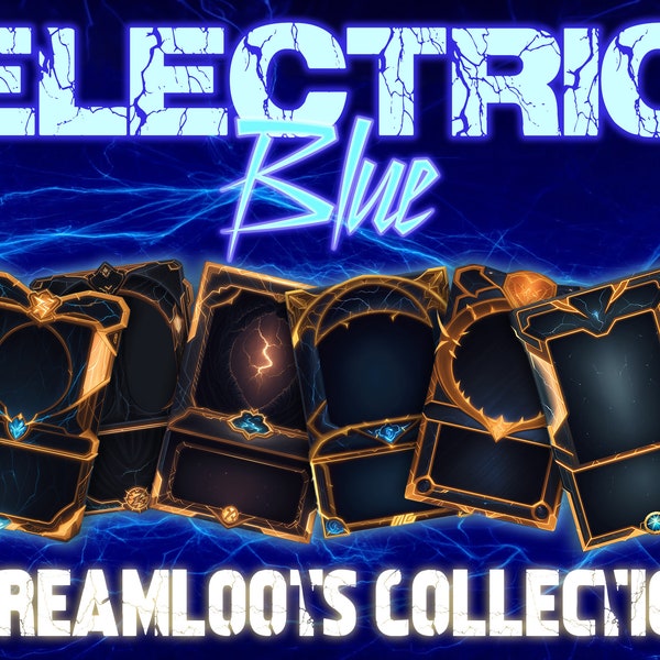 Twitch Streamloots Electric Blue Collection!