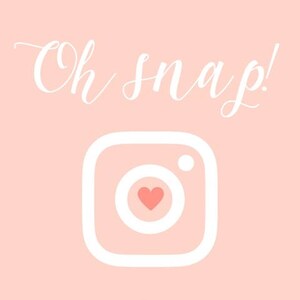 Wedding Hashtag Sign - Oh Snap!