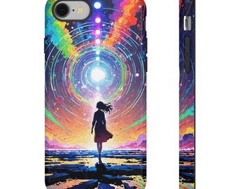 Cosmic Galaxy Tough Case, Space Phone Cover, Stars iPhone Case, Nebula Tough Phone Protector, Astronomy Gift