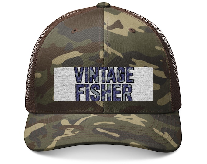 Camouflage Trucker Hat with 'This Hat Talking' Embroidery - Perfect for Outdoor Adventures, Casual Wear, Gifts, Fishing, Camping