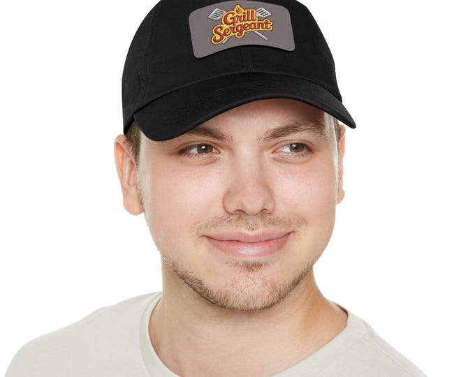Grill Sergeant Dad Hat, Perfect Gift for Grill Lovers, Barbecue Hat, Cookout Accessory, Father's Day Gift, Casual Outdoor Wear