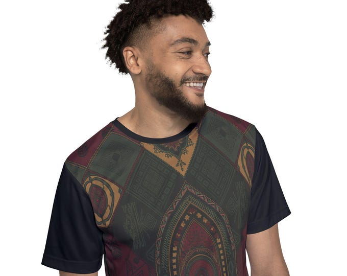 Stylish Men's Sports Jersey, Unique Athletic Tee, Cool Casual Wear, Graphic Sports Top, Perfect Gift for Sports Lovers