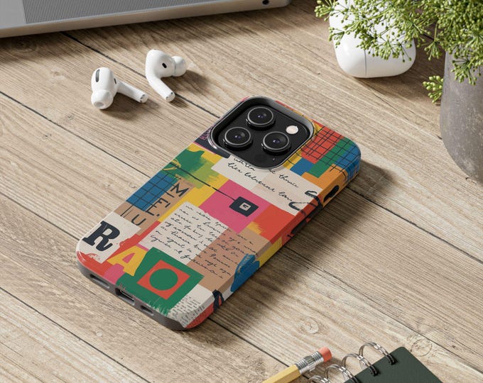 Abstract Design Tough Phone Cases - Sleek and Durable Accessories for Tech Enthusiasts, Protective Phone Covers, Unique Smartphone Cases