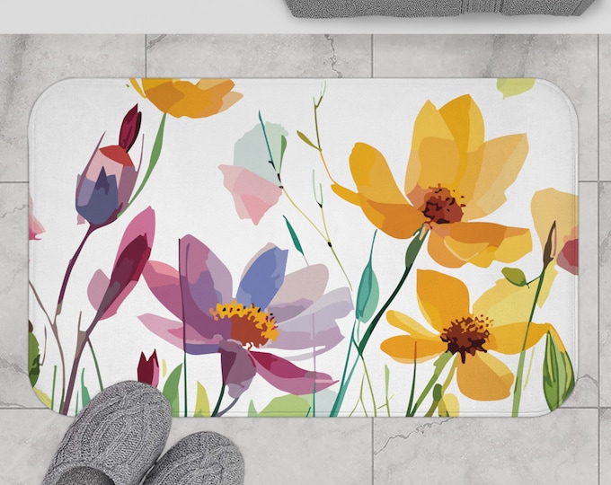 Daisy Bath Mat