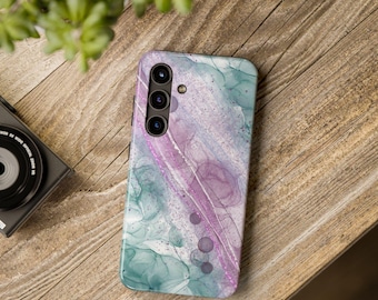 Purple Haze Phone Case, Protective Phone Cover, Durable Smartphone Case, Abstract Design, Trendy Cellphone Case, Unique Gift for Him or Her