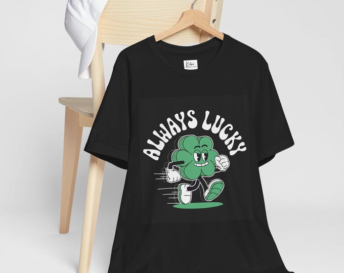 Bring on the Green: Lucky Clover Graphic Tee, St. Patrick's Day Gift