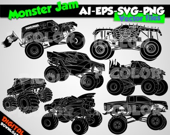 Free Free 97 Grave Digger Monster Truck Svg Free SVG PNG EPS DXF File