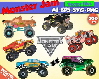 Free Free 286 Grave Digger Monster Truck Svg Free SVG PNG EPS DXF File