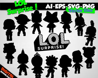 Free Free 325 Lol Doll Silhouette Svg Free SVG PNG EPS DXF File