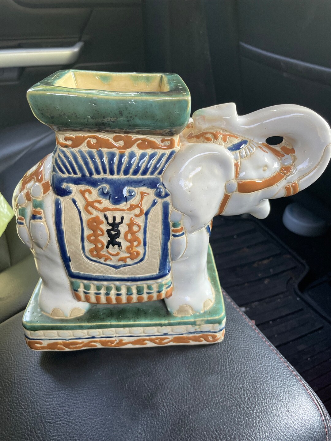 Vintage Elephant Planter South Vietnam Set of 2 Etsy