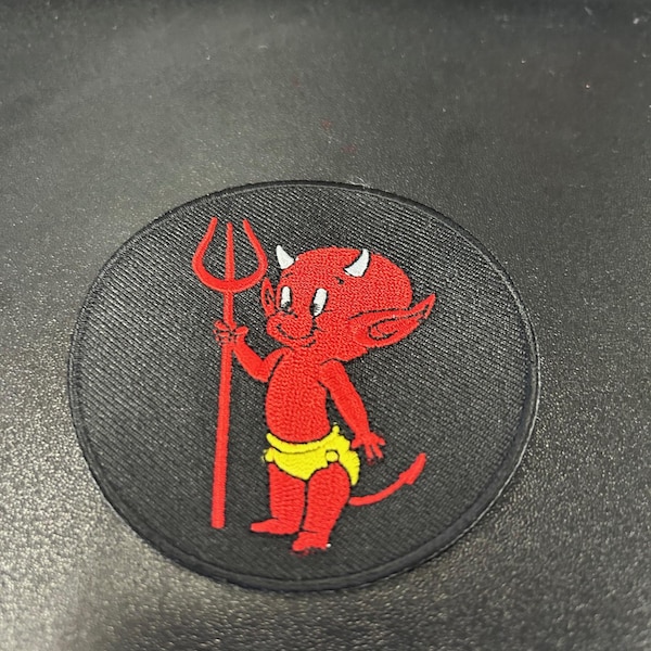 Red Devil Patch - Etsy