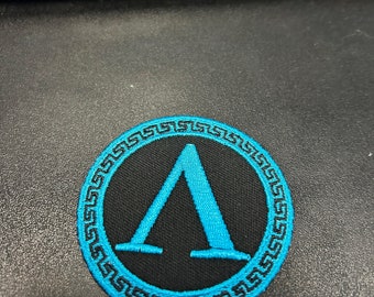 Parche con el símbolo Lambda: el símbolo griego Lambda