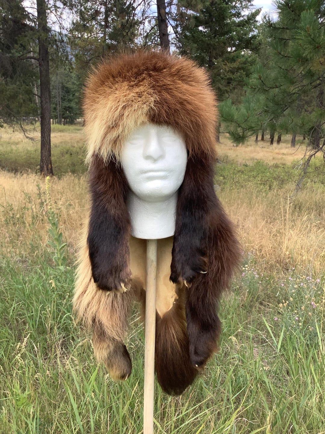 Wolverine Mountain Man Hat Glacier Wear Arctic Fox Mountain Man