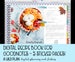 GoodNotes iPad Digital planner blank recipe book - digital recipe box meal planner 