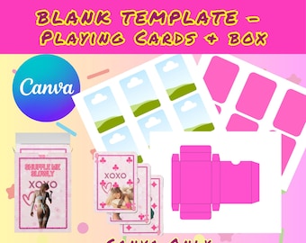 Playing Cards Template- Canva Cards Template