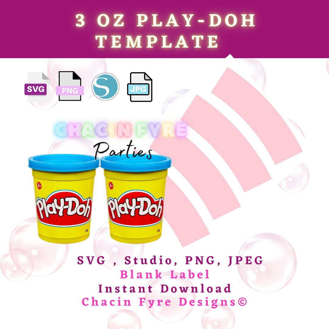 Play doh Template Playdoh Party Favor Template Play doh DIY SVG Blank play-doh-template-playdoh-party-favor-template-play-doh-diy-svg-blank