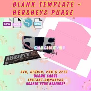 チョコレート財布テンプレート - チョコレート財布パーティー記念品テンプレート - チョコレートクラッチDIY - SVG空白テンプレート - 空白パーティー記念品テンプレート