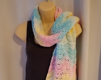 Light Rainbow Scarf