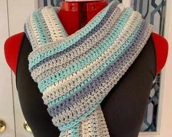 Ocean Ripple Scarf