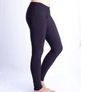 Leggings for Women from microfibre. Winter leggins. Warm Leggings. Workout Leggings.Black Leggings. Runner Pants. Activewear Leggings.  0746