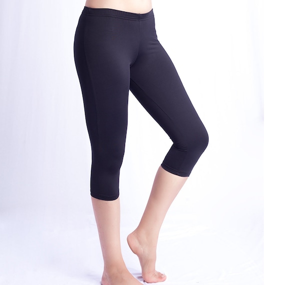 below the knee yoga pants