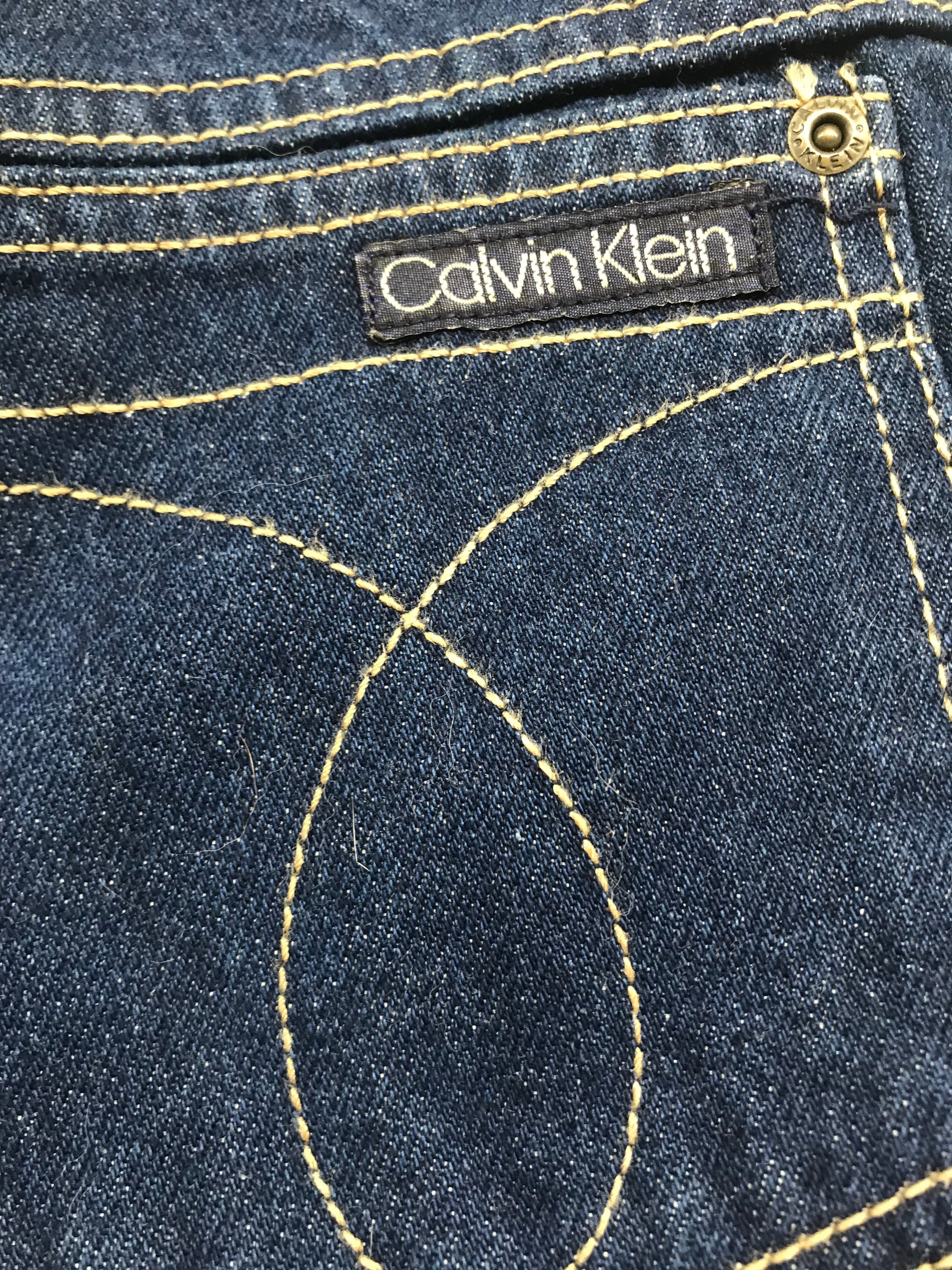 1980s Calvin Klein Original Blue Label Mens Blue Jean Size - Etsy