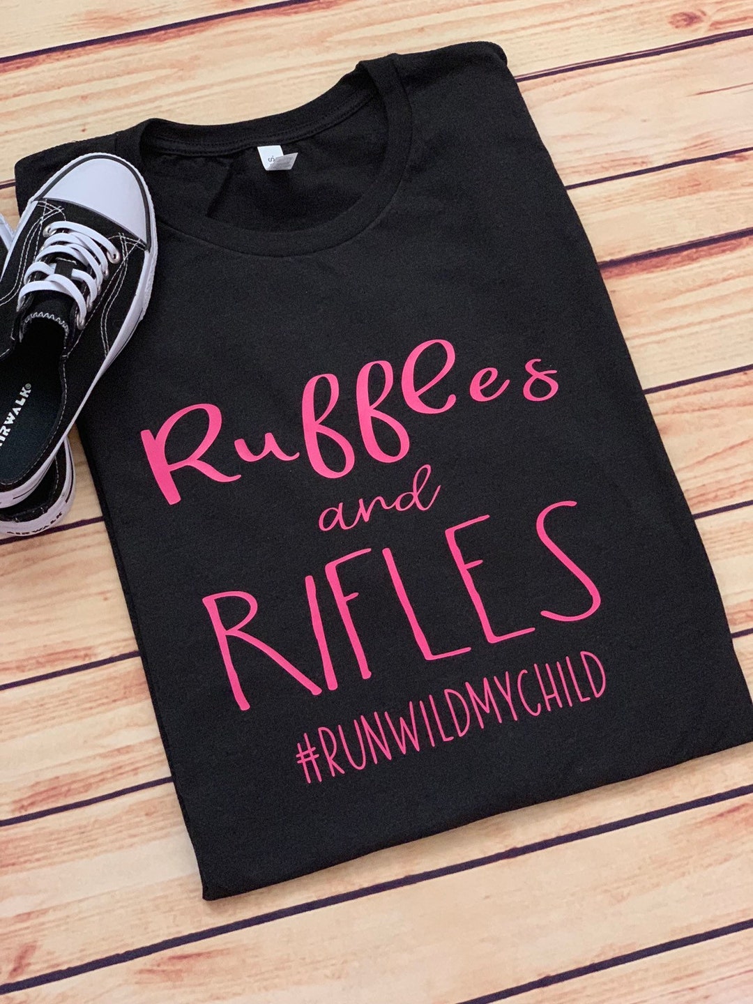 Ruffles and Rifles T-shirt or Bodysuit/mom of Girls and Boys/mom of ...