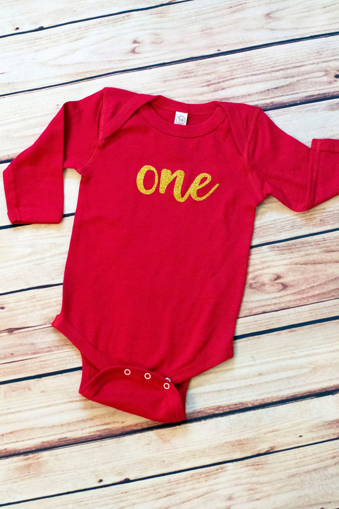 Long Sleeve One Birthday Body Suit/1st Birthday Bodysuit/first Etsy