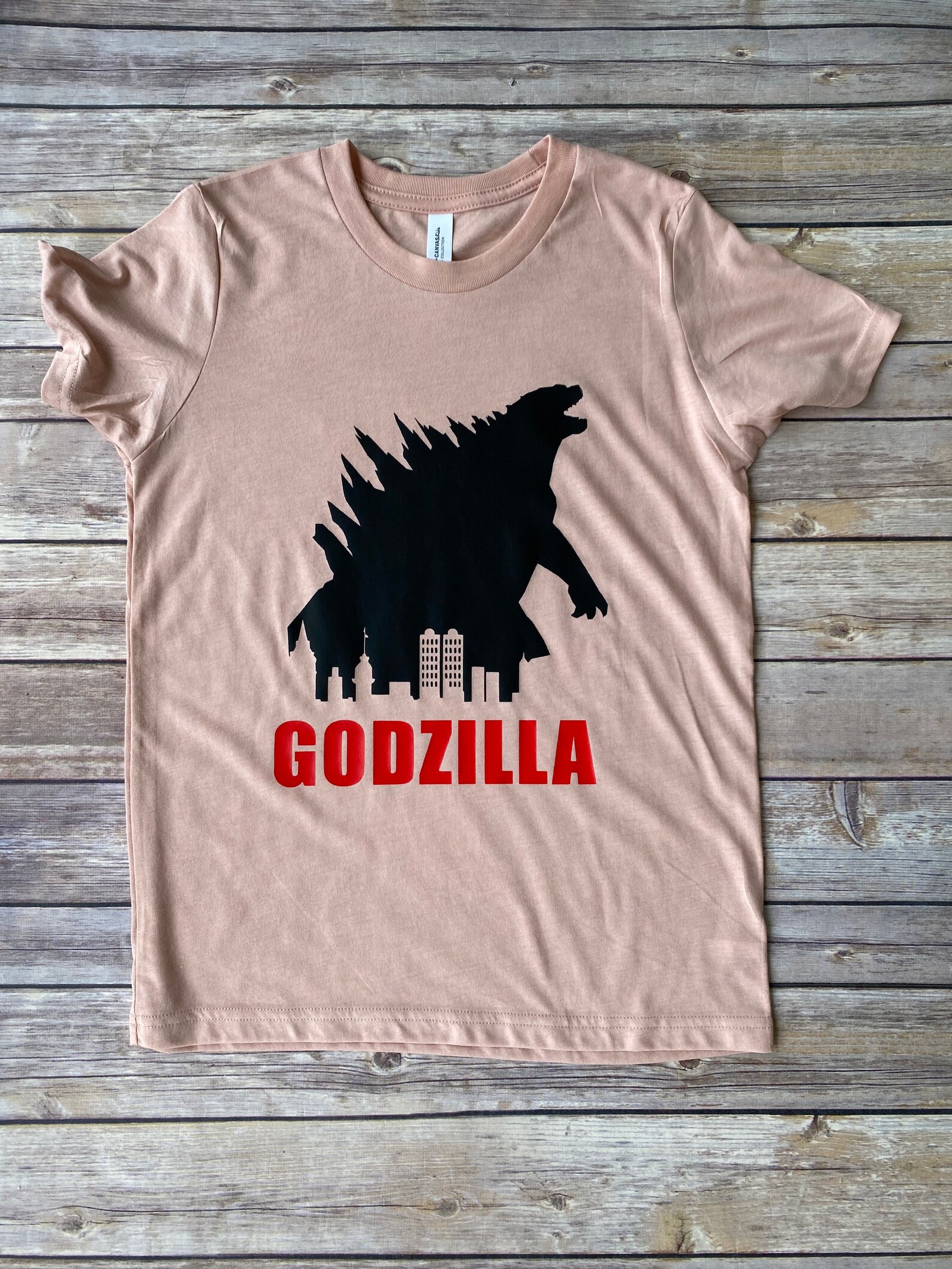 Godzilla shirt kids Godzilla birthday shirt funny baby boy Etsy