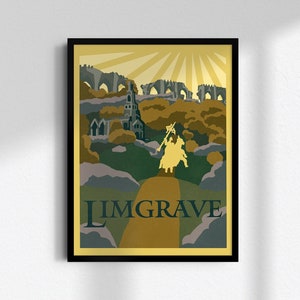 Elden Ring Printable Poster - Limgrave - National Park Inspired Lands Between