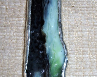 Stained glass pendant
