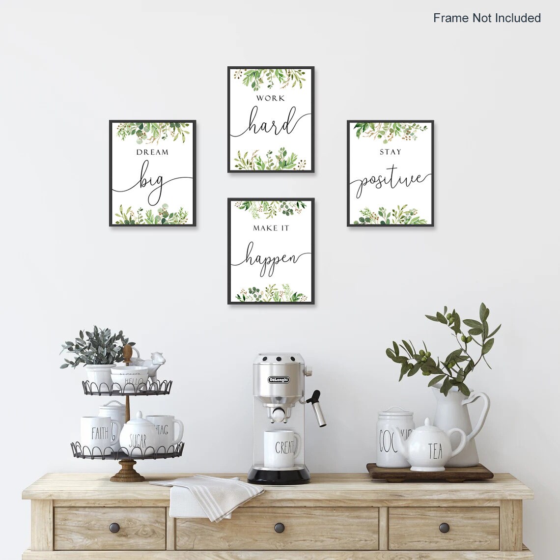 Inspirational Wall Art Office Decor Dream Big Motivational - Etsy