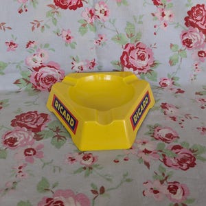 Cendrier Publicitaire Vintage RICARD Marseille – Déco Bar Rétro