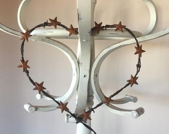 Rusty Barbed Wire Etsy