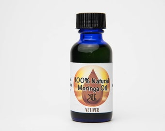 Moringa-Vetiver oil blend