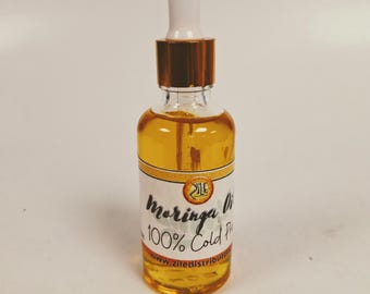 Óleo de moringa prensado a frio 2oz