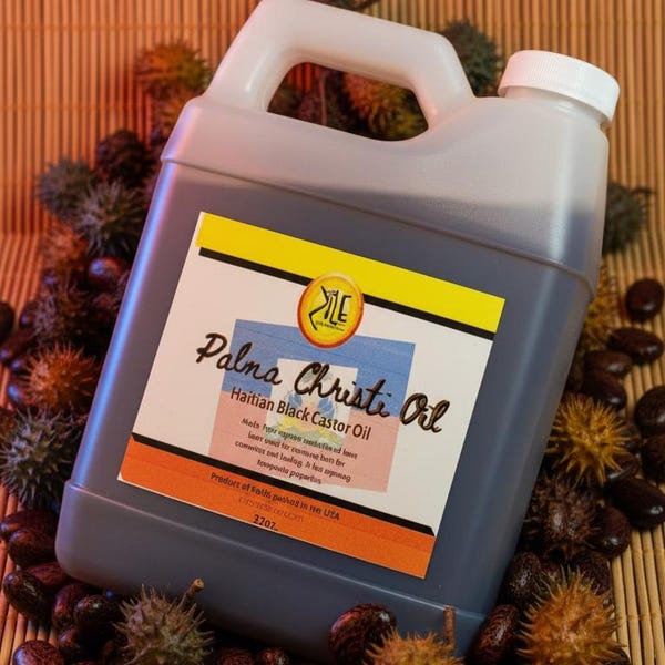 Haitian Black castor oil- Maskriti
