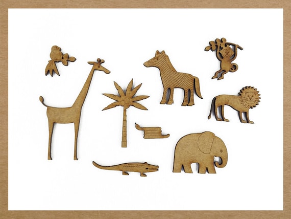Mdf animal best sale shapes
