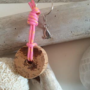 Fishing float keychain Rope Marine Sailboat