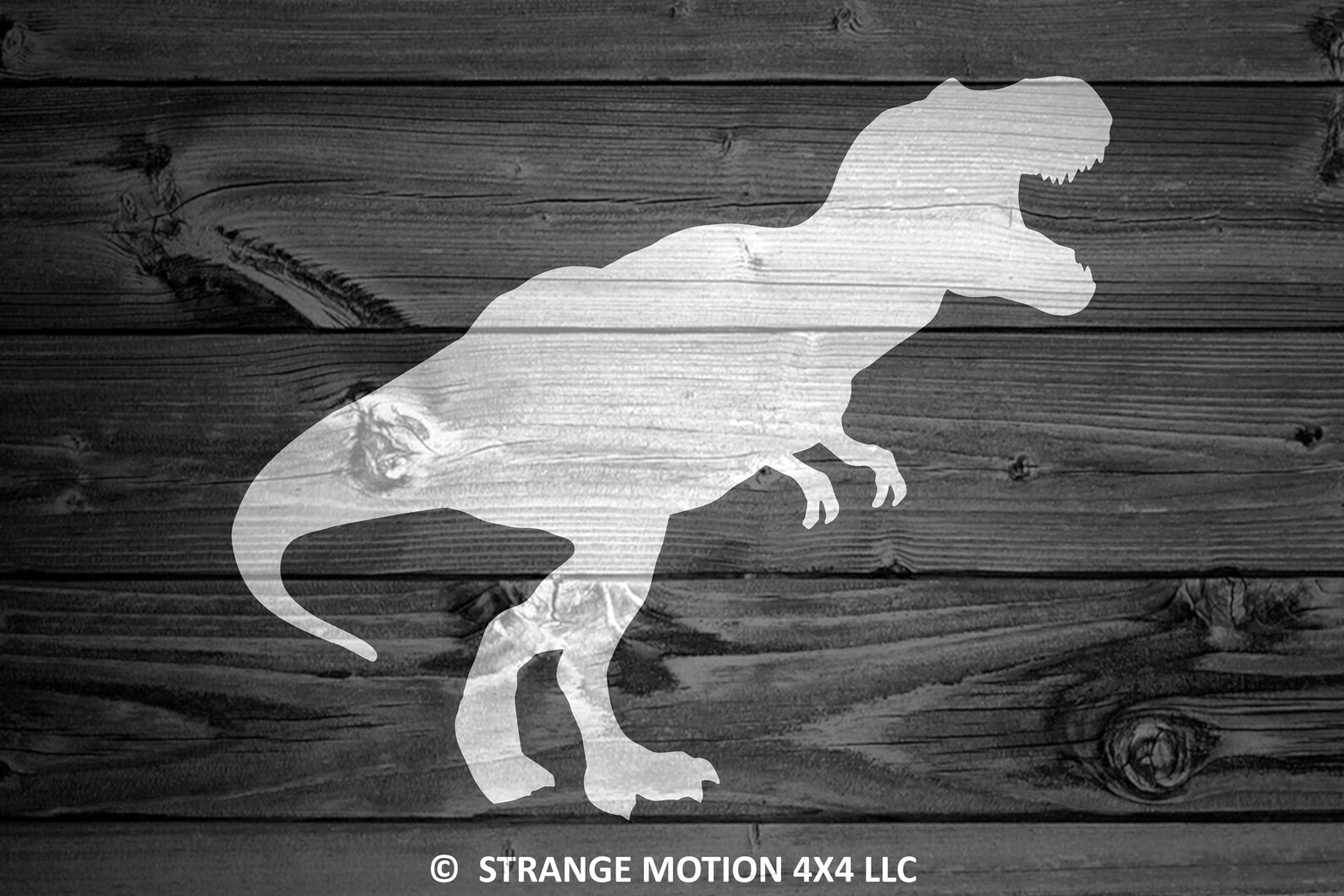 T Rex Vinyl Decal Dino Decal Car Decal Dinosaur Decal - Etsy