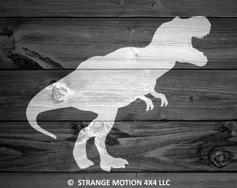 T Rex Vinyl Decal, Dino Decal, Car Decal, Dinosaur Decal, Jurassic Decal, Dinosaur, Animal Decal, Animal Sticker, Laptop Children Decal | 67